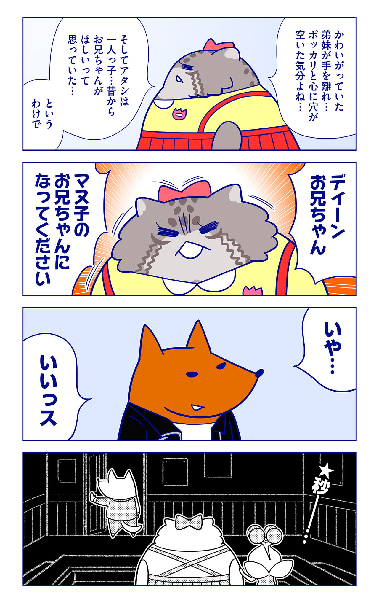 ディーン淵岡についての漫画2枚目