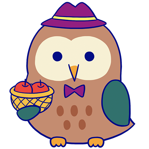 フクロウ フク田さん マヌールのゆうべ キャラクター図鑑 フクロウ フク田さん マヌールのゆうべ キャラクター図鑑