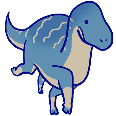 恐竜のキャラクター画像