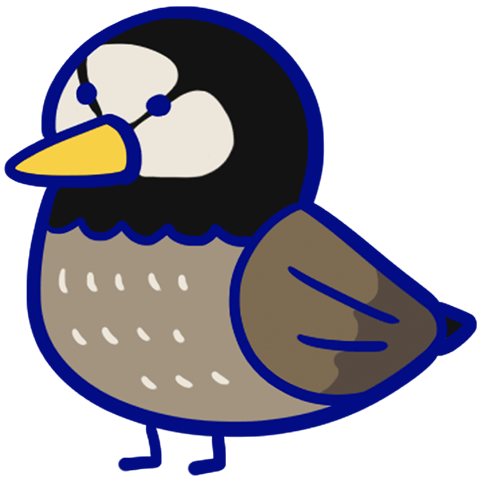 ムクドリのキャラクター画像