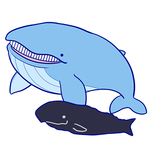 シロナガスクジラ マッコウクジラ マヌールのゆうべ キャラクター図鑑