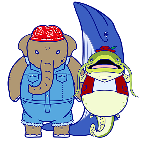 ナーマンじい、アジゾーのキャラクター画像