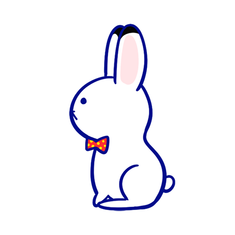 ウサギのキャラクター画像