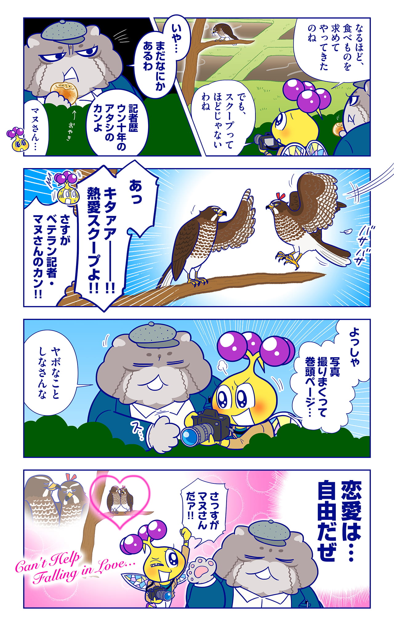 サシバについての漫画2枚目